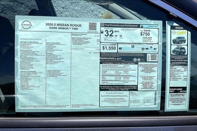 2026 Nissan Rogue Dark Armor