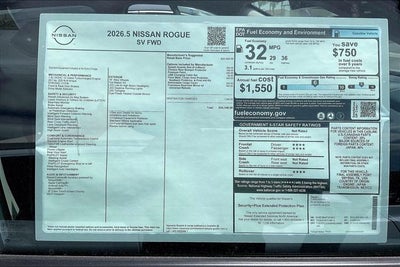 2026 Nissan Rogue SV