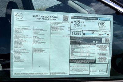 2026 Nissan Rogue Dark Armor