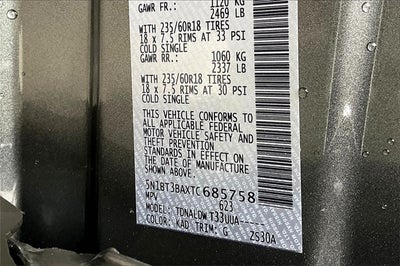 2026 Nissan Rogue SV