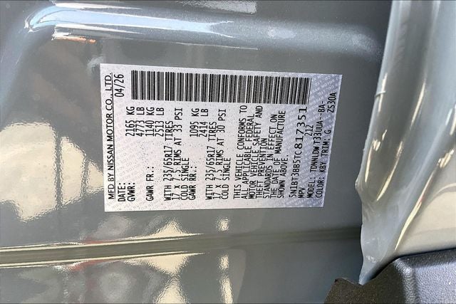 2026 Nissan Rogue Rock Creek