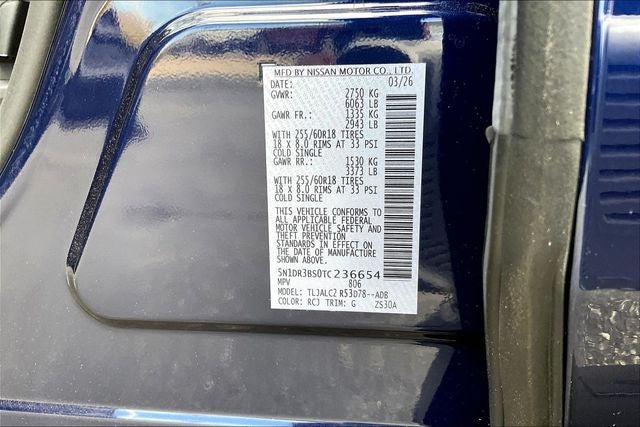 2026 Nissan Pathfinder SV