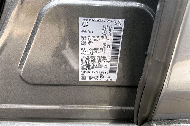 2026 Nissan Pathfinder SV