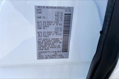 2026 Nissan Pathfinder Rock Creek