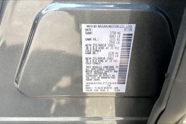 2026 Nissan Pathfinder SL