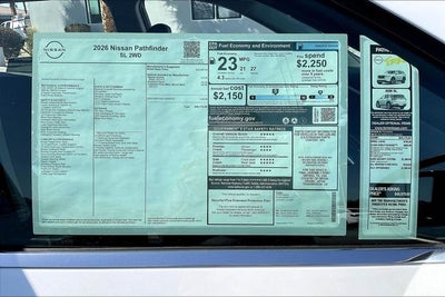2026 Nissan Pathfinder SL