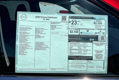 2026 Nissan Pathfinder SL