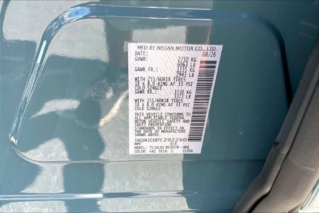 2026 Nissan Pathfinder SL