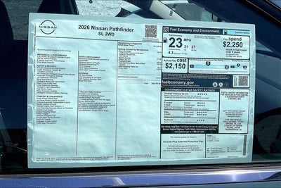2026 Nissan Pathfinder SL