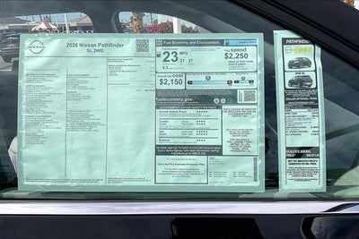 2026 Nissan Pathfinder SL