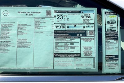 2026 Nissan Pathfinder SL