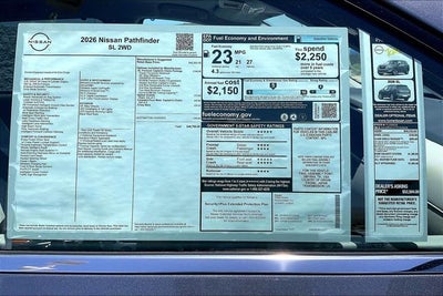 2026 Nissan Pathfinder SL