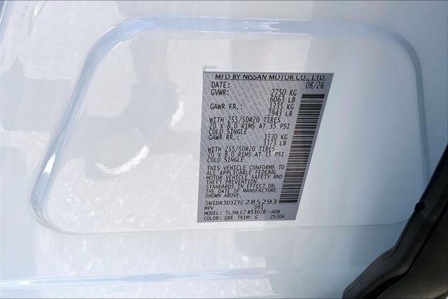 2026 Nissan Pathfinder Platinum
