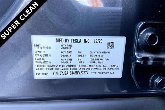 2021 Tesla Model S Performance