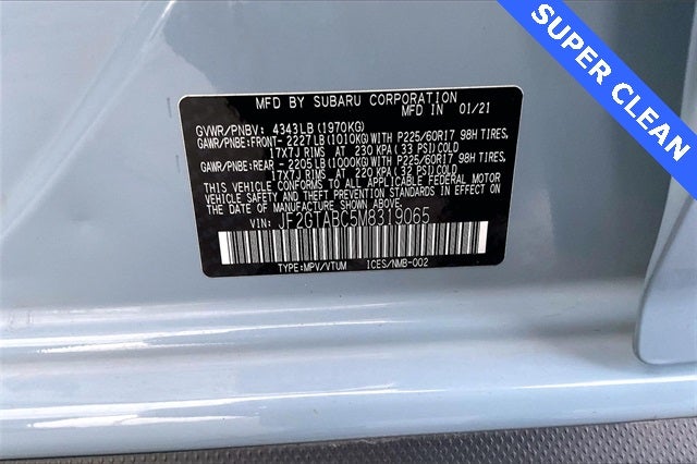 2021 Subaru Crosstrek Base