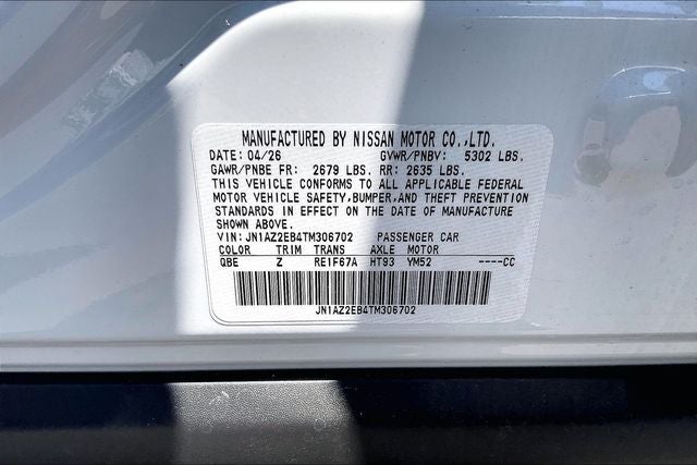 2026 Nissan Leaf PLATINUM+