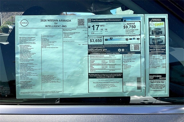 2026 Nissan Armada SV