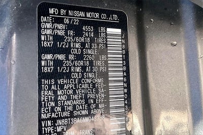 2022 Nissan Rogue SV