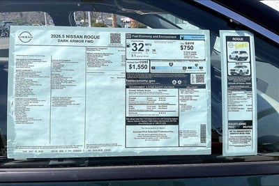 2026 Nissan Rogue Dark Armor