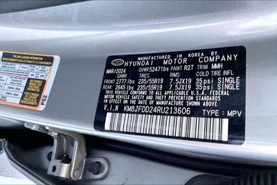 2024 Hyundai Tucson Plug-In Hybrid Limited