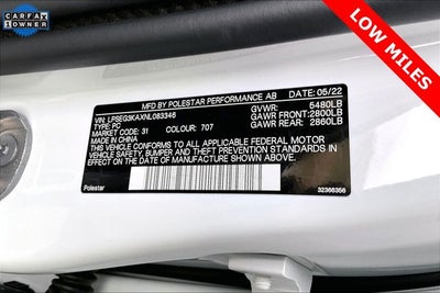 2022 Polestar 2 Long Range Single Motor