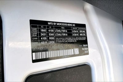2025 Mercedes-Benz Sprinter 2500 Crew 144 WB